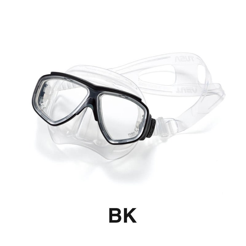 ダイビングマスクTUSA/ツサM7500/M7500QBスプレンダイブIIマスク軽器材水中メガネ二眼タイプ