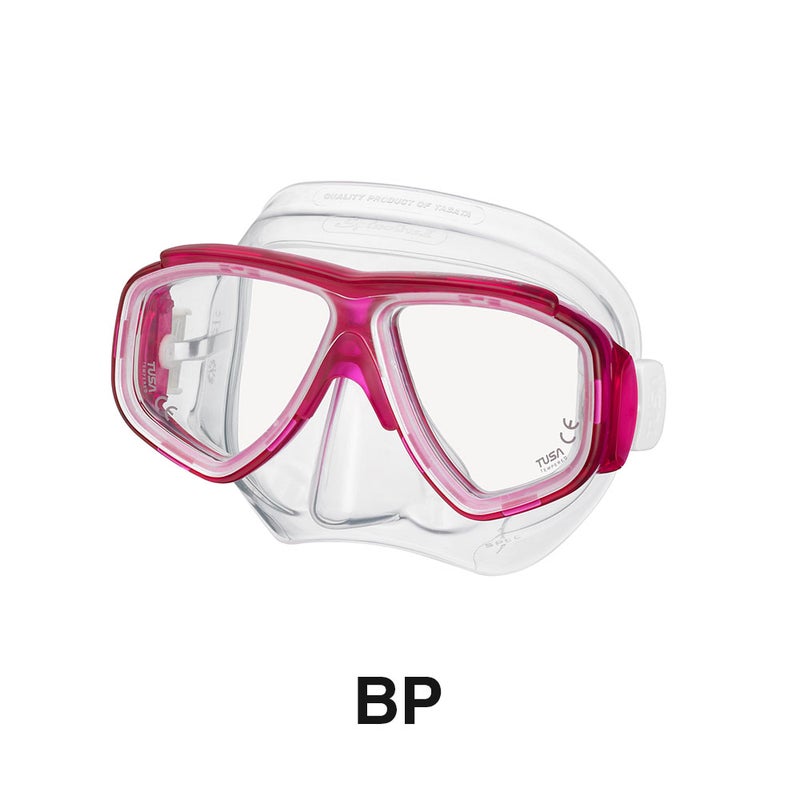 ダイビングマスクTUSA/ツサM7500/M7500QBスプレンダイブIIマスク軽器材水中メガネ二眼タイプ