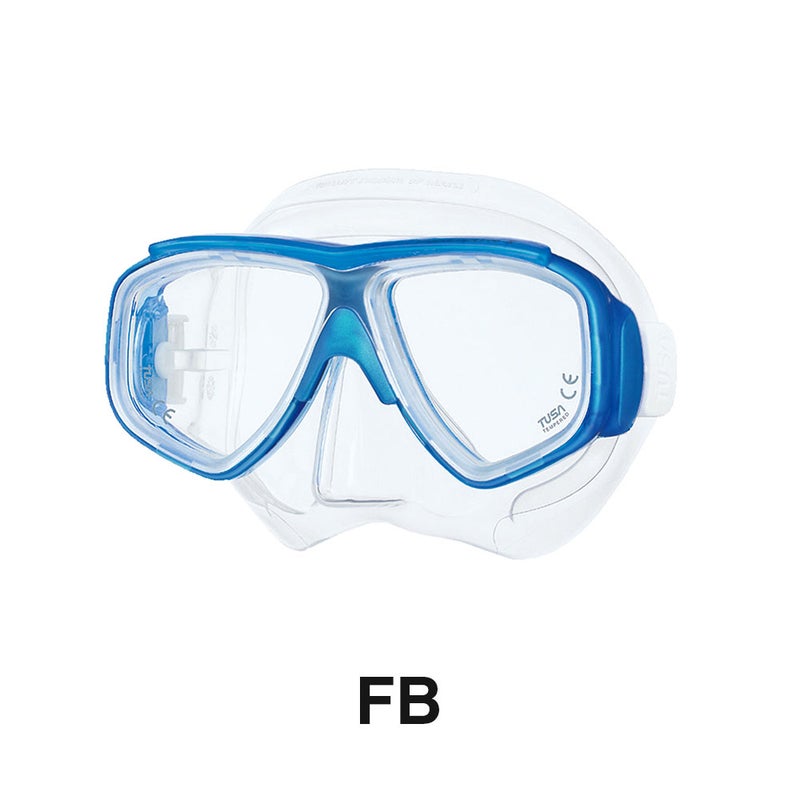 ダイビングマスクTUSA/ツサM7500/M7500QBスプレンダイブIIマスク軽器材水中メガネ二眼タイプ