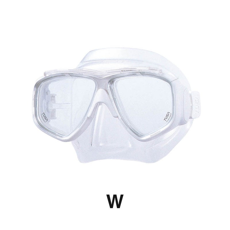 ダイビングマスクTUSA/ツサM7500/M7500QBスプレンダイブIIマスク軽器材水中メガネ二眼タイプ