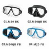 ダイビングマスクTUSA/ツサM20/M20QBプラチナマスク軽器材水中メガネ二眼タイプ