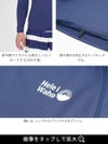 ラッシュガードメンズHeleiWahoヘレイワホ長袖プルオーバーUPF50+でUVカット大きいサイズ対応サーフィンやウェットスーツのインナー