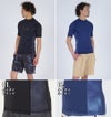 ラッシュガードメンズHeleiWahoヘレイワホ半袖プルオーバーUPF50+でUVカット大きいサイズ対応サーフィンやウェットスーツのインナー