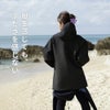 ウェットスーツコートメンズレディース防寒防風防水（撥水）厚手スキン素材ネオプレーンフード付きアウタージャケットマリンアウトドアダイビングサーフィン釣りバイクSUPボートコートマリンコートTheStandardスタンダード