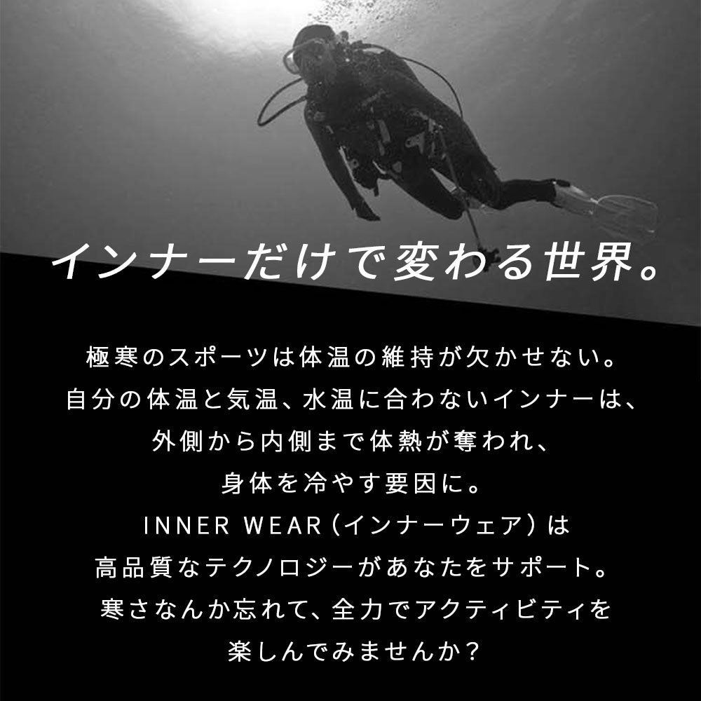 Bism/ビーイズム ウェットスーツ インナーパンツ ホットカプセル TI2