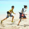 サーフパンツキッズジュニア男の子女の子水着HeleiwahoヘレイワホVOLLEY水陸両用ハーフパンツ子供8090100110120130140150cmインナー付きボードショーツ