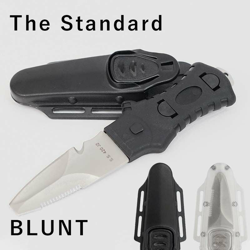 扱いやすい平刃タイプダイビングナイフ 420ステンレス The Standard ザ