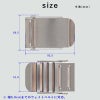 ウェイトベルトバックルステンレス製ダイビングアクセサリーパーツ