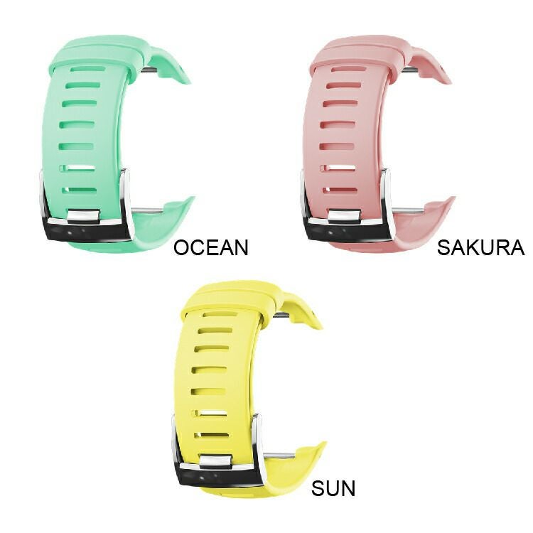 ダイブコンピュータ用交換パーツSUUNTOD4iNOVOストラップ