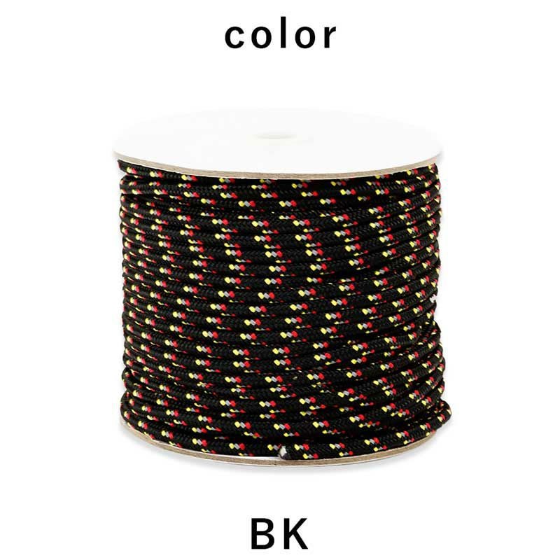 アウトドアロープ50mリーフフックフロートダイビングアクセサリーパーツナイロン反射板ダイビングロープ