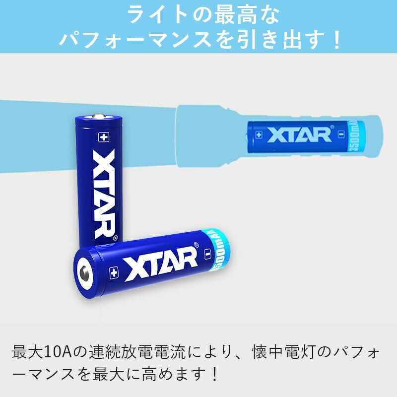 4本セット】18650リチウムイオン電池 3500mAh 3.6V パナソニックセル