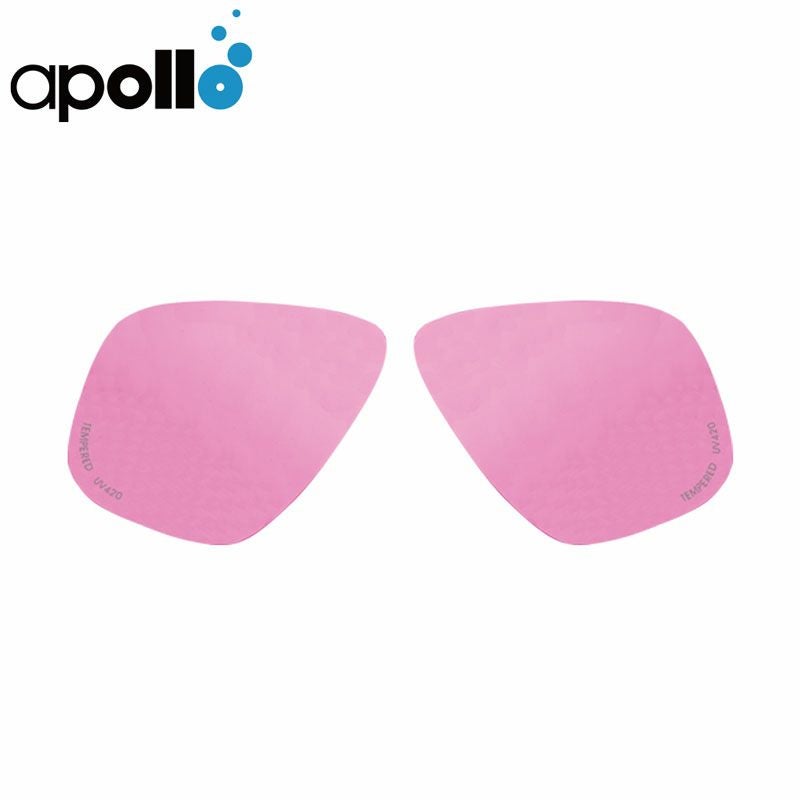 交換 レンズ apollo アポロ UV420レンズ 左右ペア バイオメタルマスク