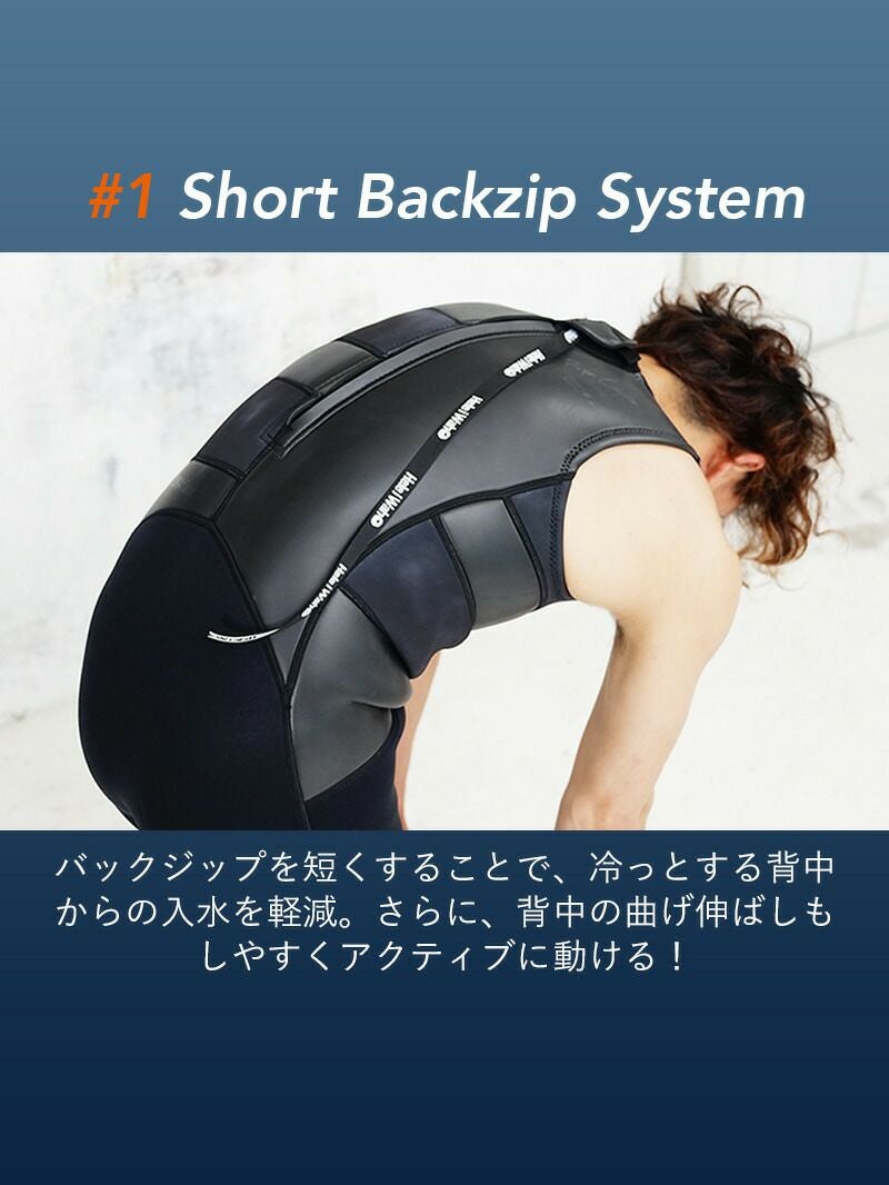 【⚪︎××⚪︎】ロングジョン2.5ミリ　メンズM 2.5mm ロングジョン メンズウェットスーツ HeleiWaho ヘレイワホ