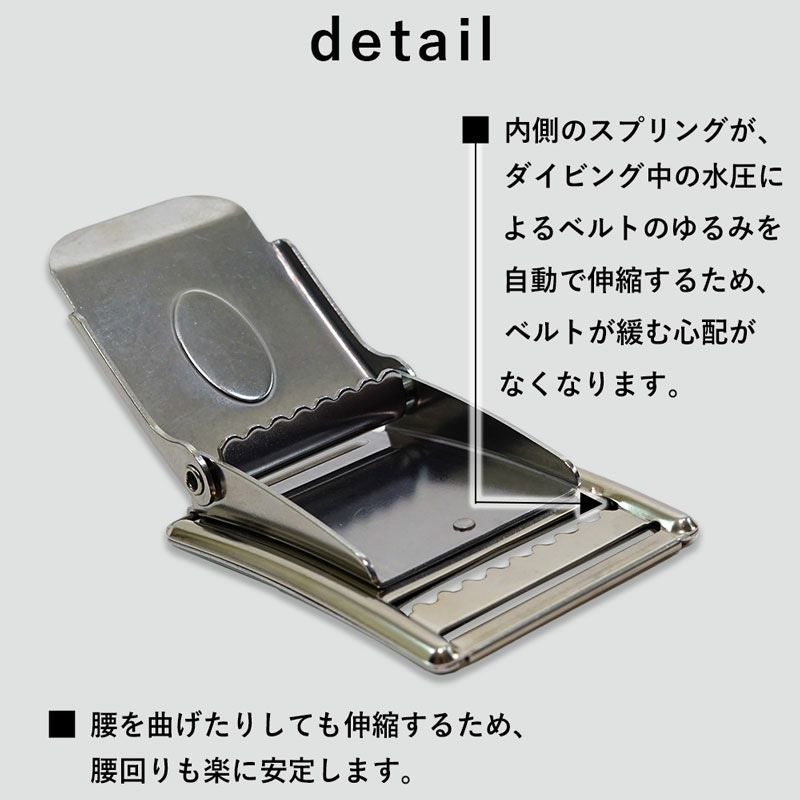 テンショニングバックルTheStandardザ・スタンダードテンションテンショニングバックルダイビングアクセサリーパーツベルト小物スキューバダイビングマリンスポーツ