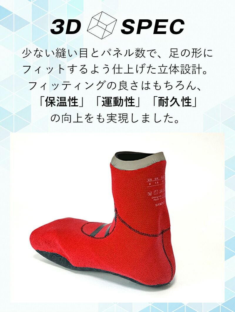 チカラが伝わる 3.5mmソフトブーツ HeleiWaho/ヘレイワホ Gripfit