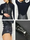 ウェットスーツレディースジャケットタッパパンツロングパンツセットフルスーツセットアップ2ピースHeleiWahoヘレイワホpoplife2mm×2mmサーフィンダイビングSUPスノーケルシュノーケリング
