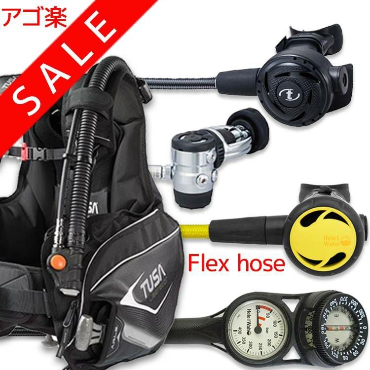 ダイビング 重器材 セット レギュレーター オクトパス ゲージ 【Nml