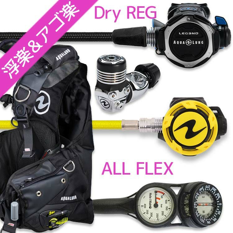 ダイビング 重器材 セット BCD レギュレーター オクトパス ゲージ 重