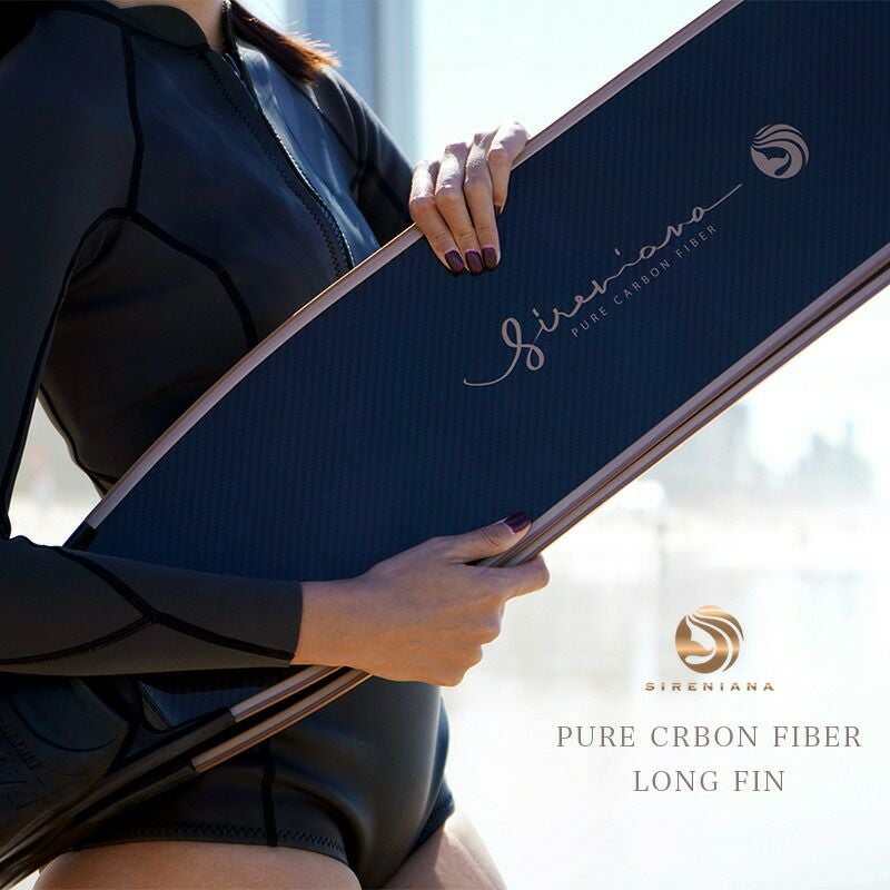 カーボン•ロングフィン(新品未使用) ロングフィン・カーボンソフト＋ ロングブレード GULL SKIN CARBON FIN