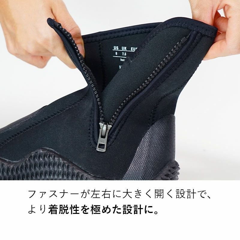 ダイビングブーツ ダイビングブーツ ロングブーツ ブーツ 3.5mm ファスナー付き