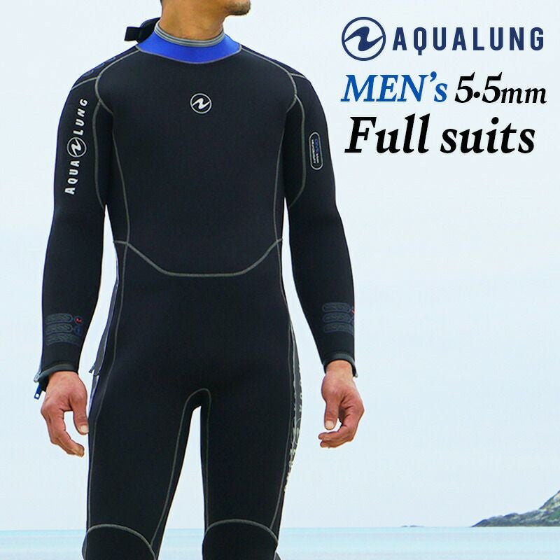 う*み様 アクアラング5.5ミリウエットスーツ　XL AQUALUNG（アクアラング） 5.5mm Pleasant Wet Suits プレザント
