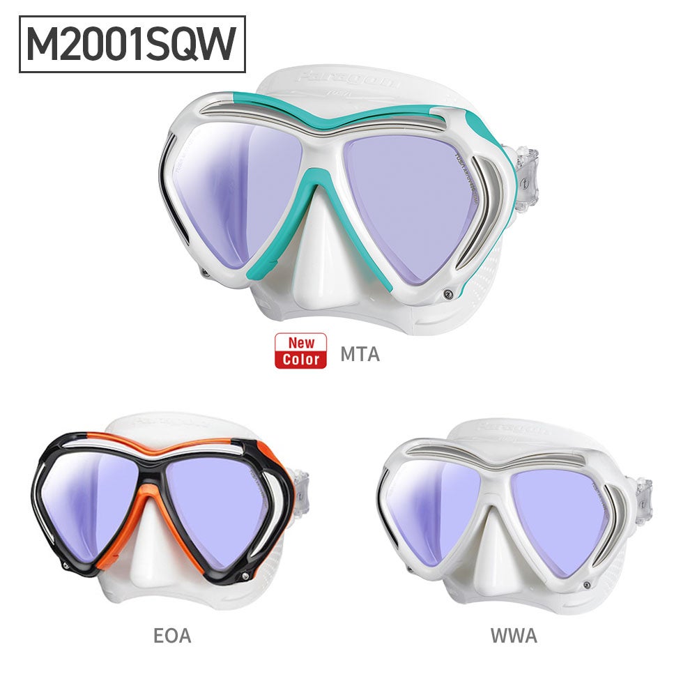 TUSA ツサ パラゴン M2001SQB/M2001SQW | Diving＆Snorkeling AQROS
