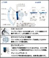 ダイビングマスクGULL/ガルマンティス５ブラックシリコンメタリックシルバーGM-1037