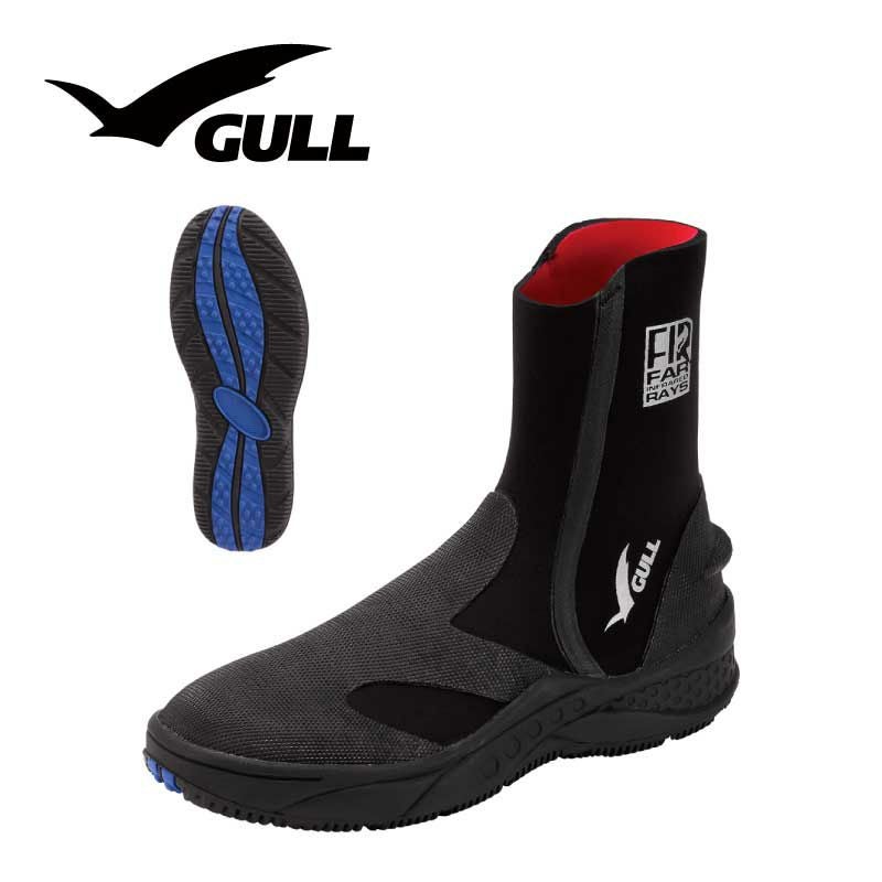 プロダイバー向けディフェンダーブーツ GULL/ガル GA-5652B 5mm