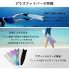 ロングフィンフットポケット付きグラスファイバーフルフットフィンスキンダイビングフリーダイビング