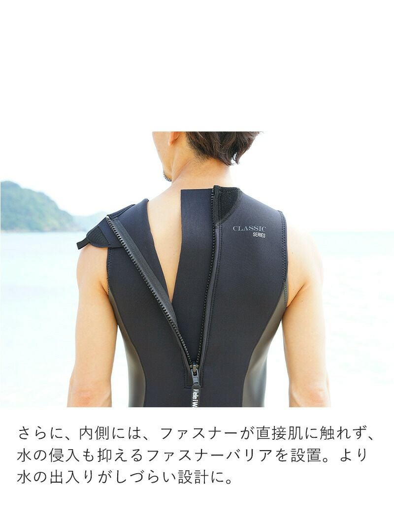 HeleiWaho ヘレイワホ 2㎜ タッパー ウェットスーツ S 上下セット 選べる4カラー2ピース ロングジョン タッパ ジャケット ウェット