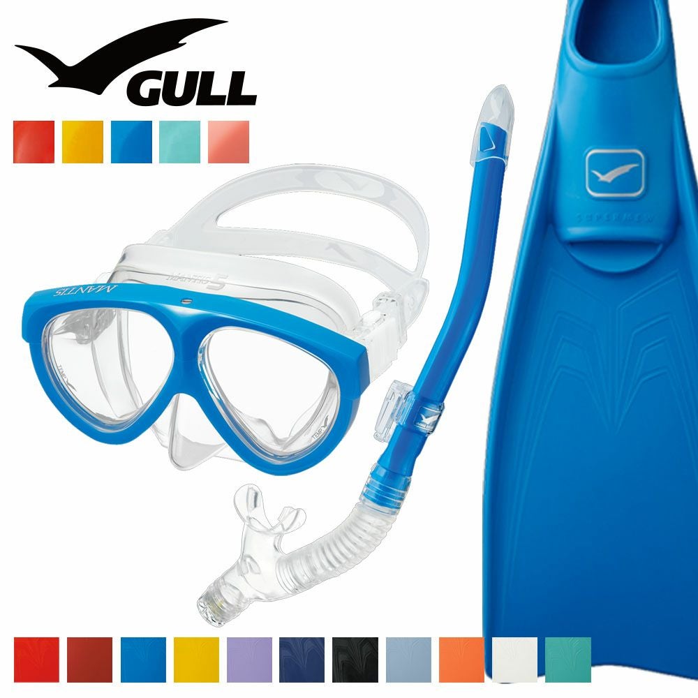GULL 軽器材セット マンティス 5 カナルステーブル ミュー ダイビング