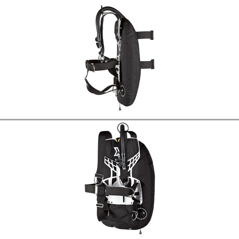 XDEEP/エックスディープNXZEN標準ハーネスアルミニウムBCDバックマウントバックフロートテックダイブダイビング重器材