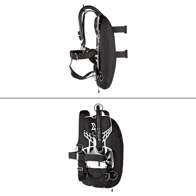 XDEEP/エックスディープNXZEN標準ハーネススティールBCDバックマウントバックフロートテックダイブダイビング重器材