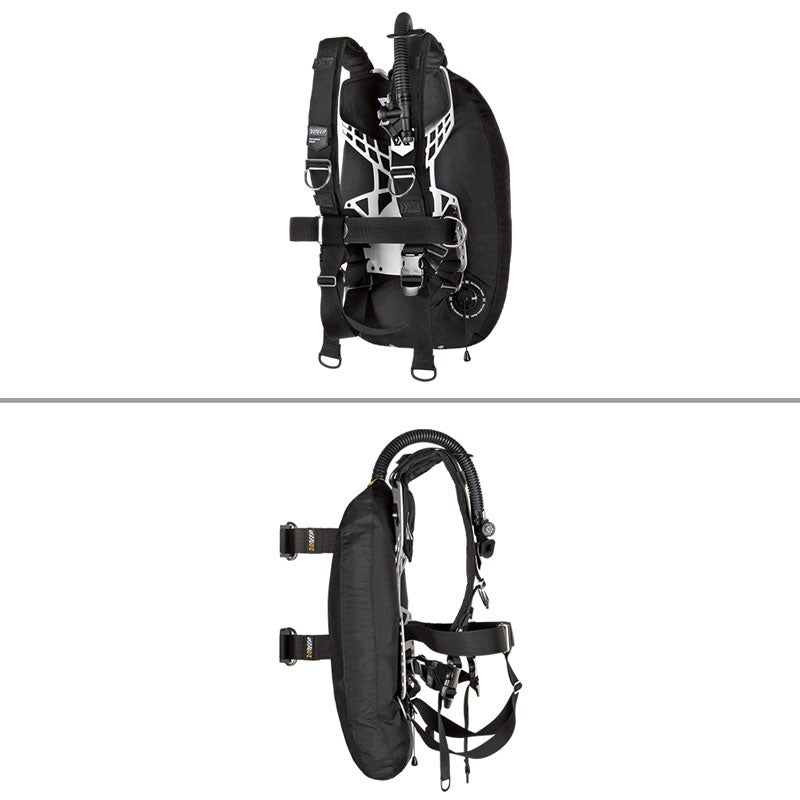 XDEEP/エックスディープNXZENデラックスハーネススティールBCDバックマウントバックフロートテックダイブダイビング重器材