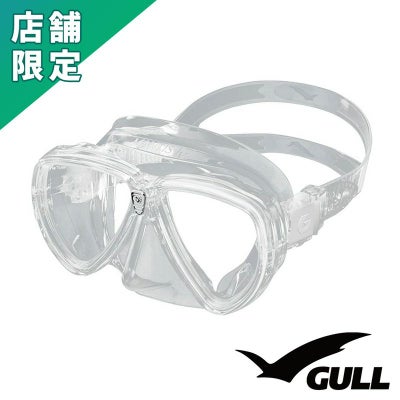 GULL マンティスLV クリアシリコン スーパークリアレンズ 度付きレンズ 