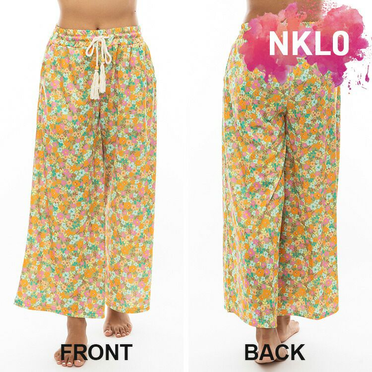 BILLABONG ビラボン レディース 花柄 花柄パンツ パンツ ロングパンツ