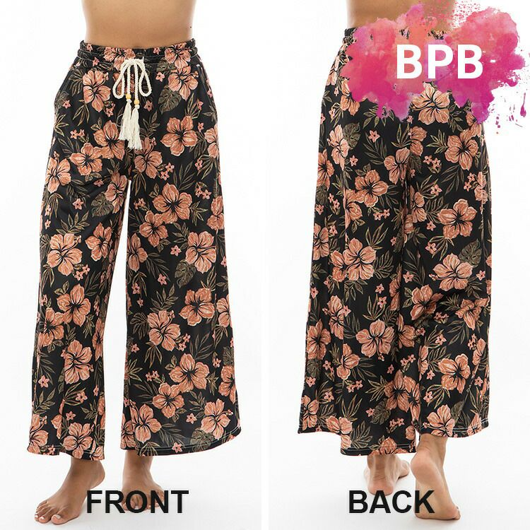 BILLABONG ビラボン レディース 花柄 花柄パンツ パンツ ロングパンツ