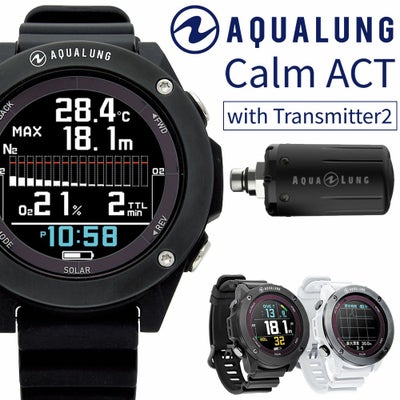 ダイブコンピューター AQUALUNG アクアラング カルム アクト Calm ACT 