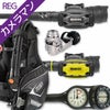 ダイビング重器材セットBCDレギュレーターオクトパスゲージ重器材セット4点【0103-SXSwKit-octSXS-Hmfx2】TUSAツサHeleIWahoヘレイワホスキューバダイビングOHオーバーホールクーポンプレゼント