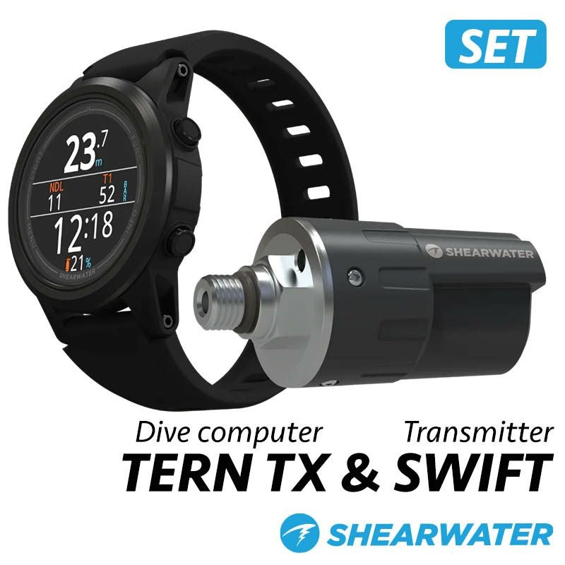 ダイブコンピューター SHEARWATER シェアウォーター TERN TX ターン