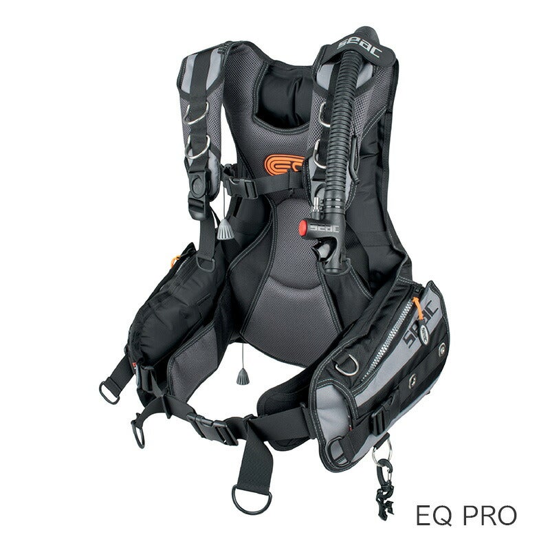 BCD SEAC シアック スキューバダイビング 重器材 EQ PRO BCD スクーバ