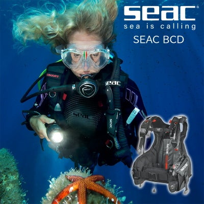 BCD SEAC シアック スキューバダイビング 重器材 SMART BCD スクーバ 