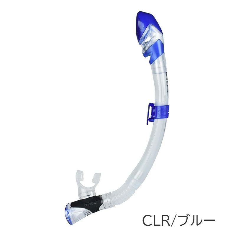 SEACFASTDrySnorkelｸﾘｱｰ/ﾌﾞﾙｰ