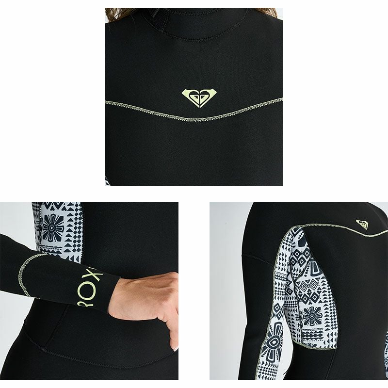 ROXY ロキシー レディース ウェットスーツ 3mm × 2mm フルスーツ 3/2