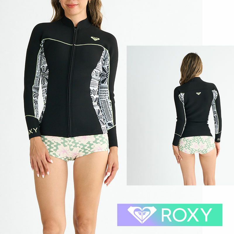 ROXY ロキシー レディース ウェットスーツ 2mm ジャケット タッパー