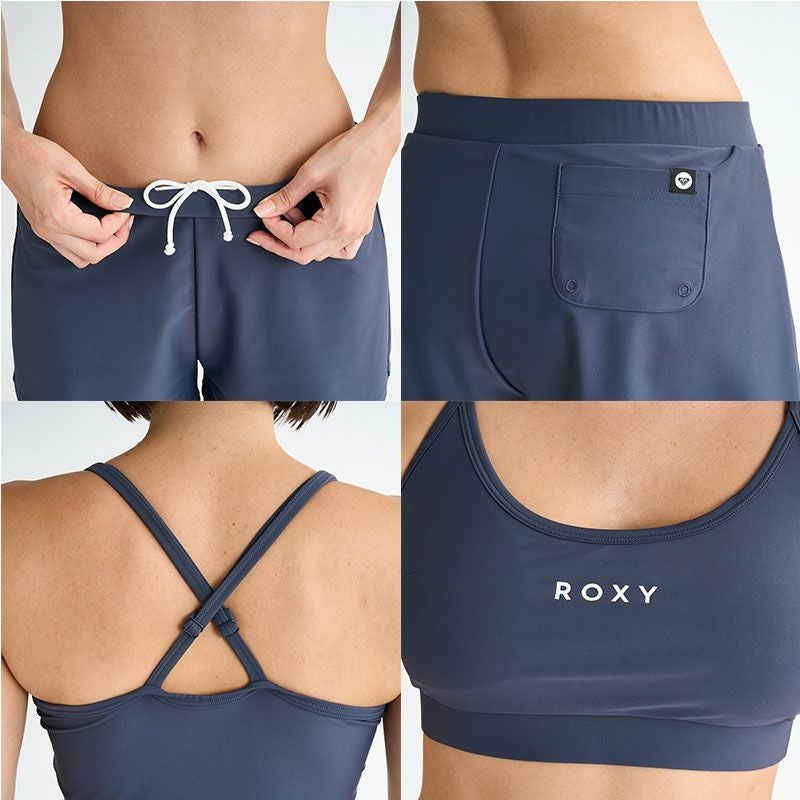 ROXY ロキシー 水着 レディース 3点セット ラッシュガード Tシャツ