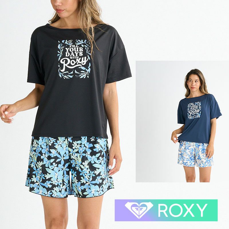 ROXY ロキシー 水着 レディース 3点セット ラッシュガード Tシャツ ROXY ロキシー 水着 レディース 3点セット ラッシュガード Tシャツ