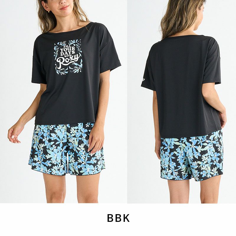 ROXY ロキシー 水着 レディース 3点セット ラッシュガード Tシャツ