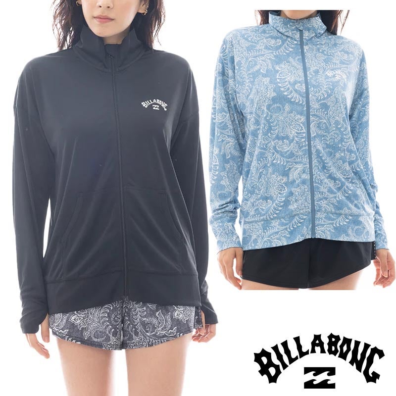 BILLABONG ビラボン ジップアップ ラッシュガード レディース ZIP UP