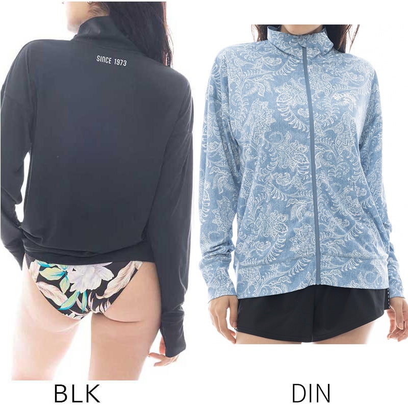 BILLABONG ビラボン ジップアップ ラッシュガード レディース ZIP UP